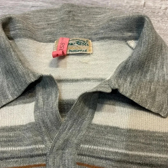 Vintage Gino Paoli Italian Hand-knit Sweater - Picture 5 of 9